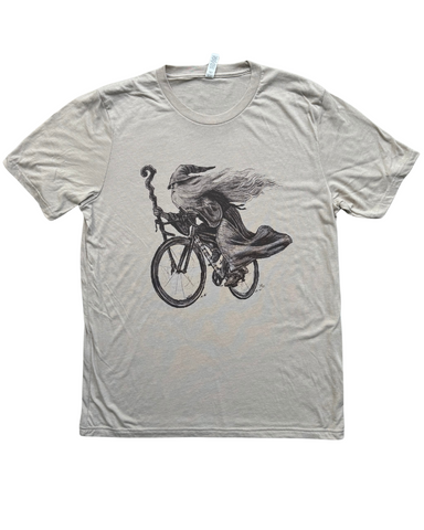 Wizard on A Bicycle Men's/Unisex Shirt