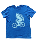 Yeti on A Bicycle Men's Shirt