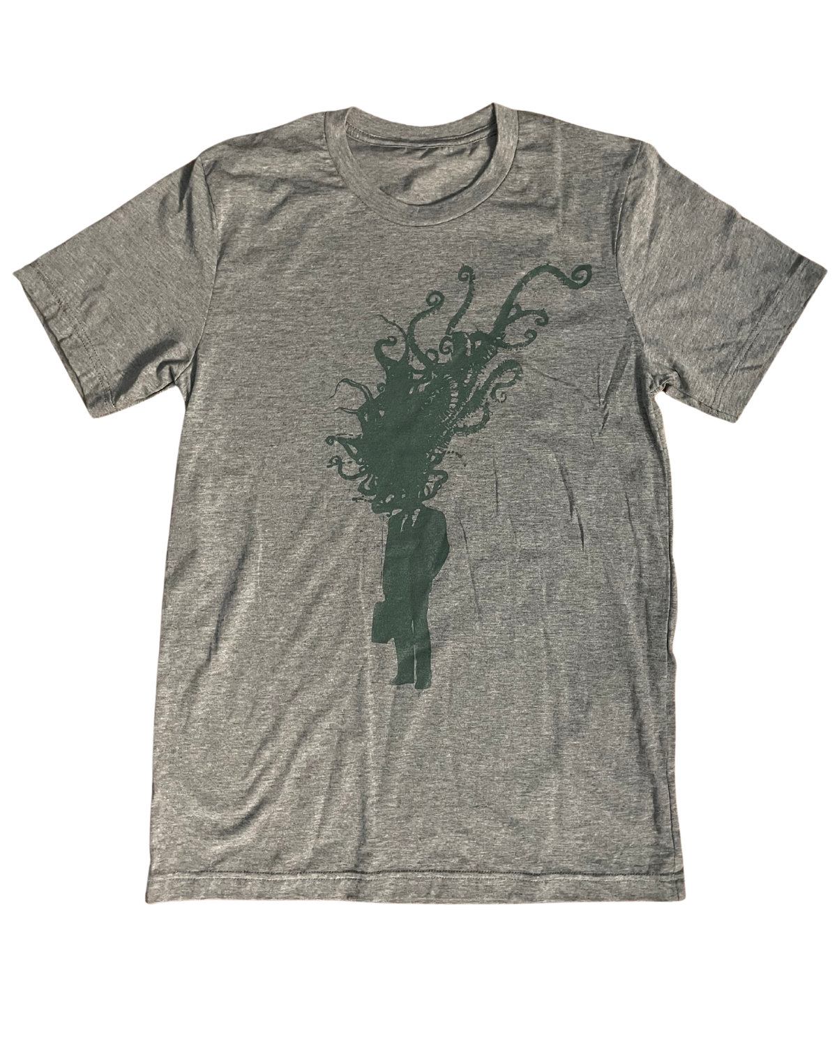 Corporate Man on A Bicycle Men’s/Unisex Shirt - 70’s Vintage Tee - Tri-Grey / XS - Unisex Tees