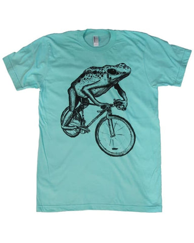 Frog on a Bicycle Men's T-Shirt