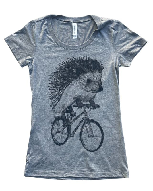 Hedgehog on A Bicycle Women’s Shirt - Women’s
