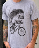Hedgehog on a Bike Men’s/Unisex Shirt - Unisex Tees