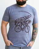 Lobster on A Bicycle Men’s Shirt - Unisex Tees