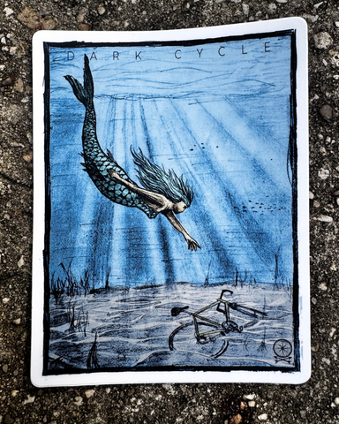 Mermaids Quest Vinyl Sticker
