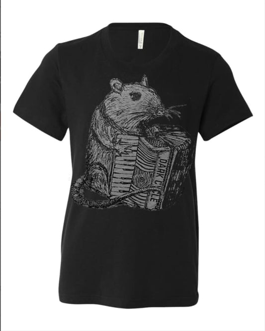 Rat Playing an Accordion Youth Shirt