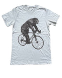 Sloth on A Bicycle Men’s/Unisex Shirt - Classic Tee - Silver / XS - Unisex Tees