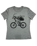 Ant on A Bicycle Women’s Shirt - Standard Tee - Tri-Grey / S - Women’s