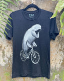 Beluga Whale on a Bicycle Men’s/Unisex Shirt - Unisex Tees