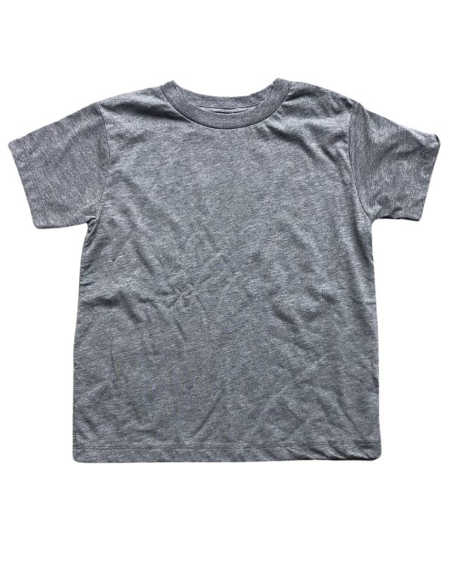 Chihuahua on a Bicycle Youth Shirt - 70’s VIntage Tee - Tri-Grey / YS