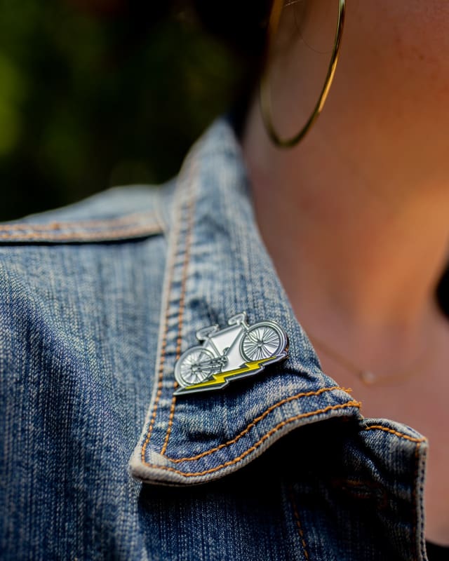 Enamel Pins - Squid Bicycle Wheels & Arrows - Pins