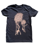 Folkin’ Flamingo Youth Shirt - Classic Tee - Black / YS