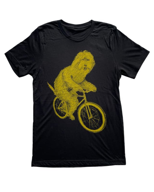 Goldendoodle on A Bicycle Men’s/Unisex Shirt - Classic Tee - Black / XS - Unisex Tees