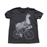 Llama on a Bicycle Kids T-Shirt - YS - Kids Shirts