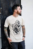 Madril on A Bicycle Men’s/Unisex Shirt - Unisex/Mens Tee / Sand / XS - Unisex Tees