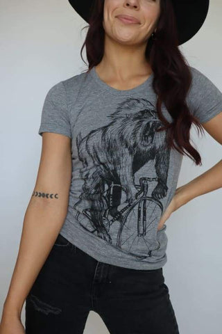 Mandrill on a Bike Women's Shirt