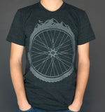 Mountain Bike Wheel Mens T-Shirt - Shirts