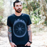 Mountain Bike Wheel Mens T-Shirt - Shirts