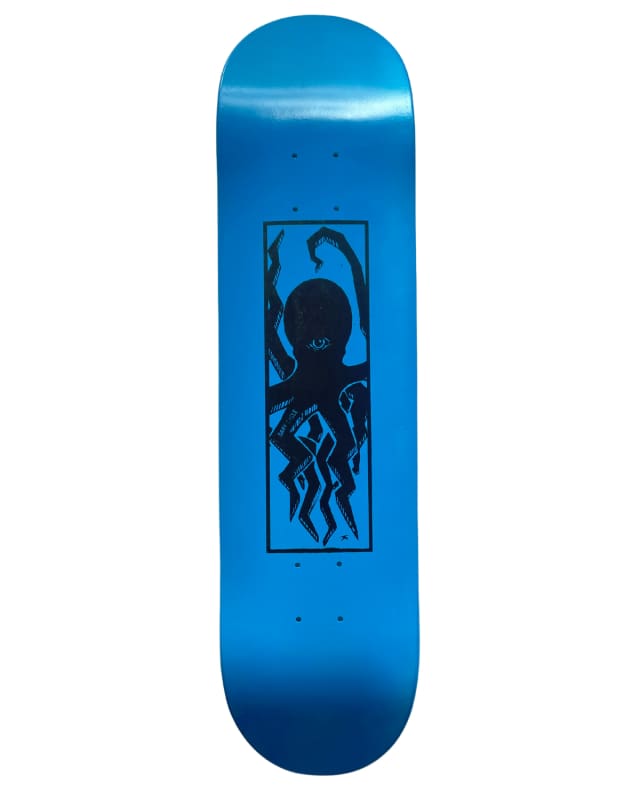 New American Folk - Cycloptopus Skateboard Deck - Limited Run - 8.0 Blue - Skateboard