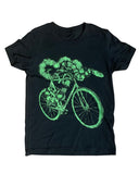 Snake on a Bicycle Youth Shirt - Classic Tee - Black / YS