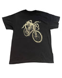 Spider on A Bicycle Men’s/Unisex Shirt - 90’s Heavy Tee - Black / XS - Unisex Tees