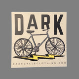 Vinyl Sticker - SINGLE - DARK Bicycle Logo