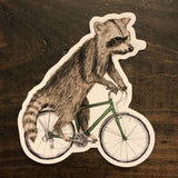 Vinyl Sticker - SINGLE - Raccoon