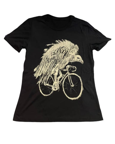 Vulture on A Bicycle Women's Shirt