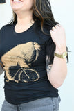 Walrus on a Bike Women’s Shirt - Ladies Tees