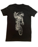 Werewolf on A Bicycle Men’s/Unisex Shirt - Classic Tee - Black / XS - Unisex Tees