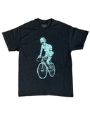 Zombie on A Bicycle Men’s/Unisex Shirt - 90’s Heavy Tee - Black / XS - Unisex Tees