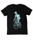 Zombie on A Bicycle Men’s/Unisex Shirt - Classic Tee - Black / XS - Unisex Tees