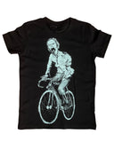 Zombie on a Bicycle Youth Shirt - Classic Tee - Black / YS